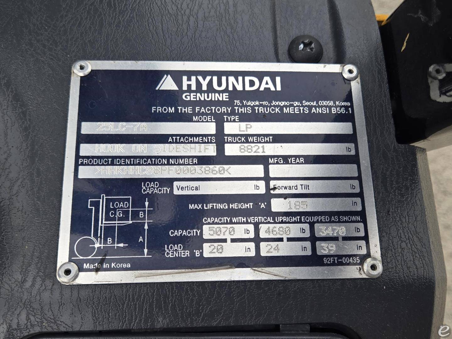 2023 Hyundai 25LC-7A