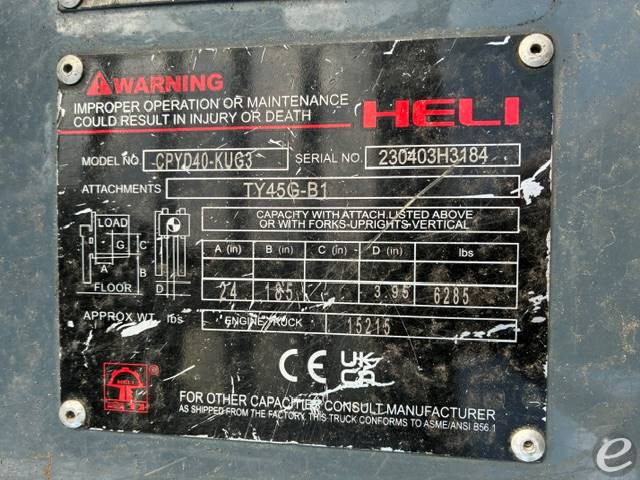 2024 Heli CPYD40-KUG3