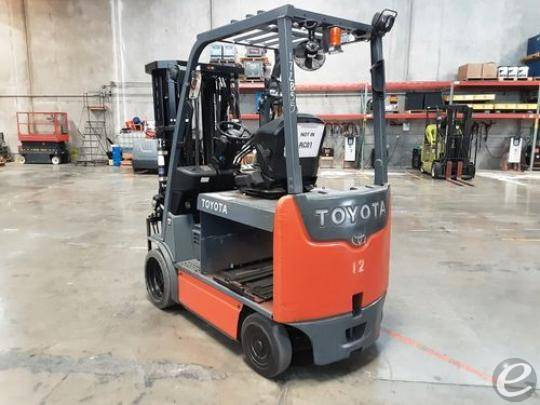 2017 Toyota 8FBCHU25 Electric Forklift - 123Forklift