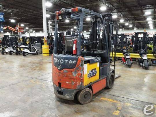 2014 Toyota 8FBCU25 Electric Forklift - 123Forklift