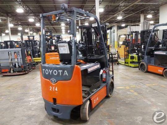 2017 Toyota 8FBCHU25 Electric Forklift - 123Forklift