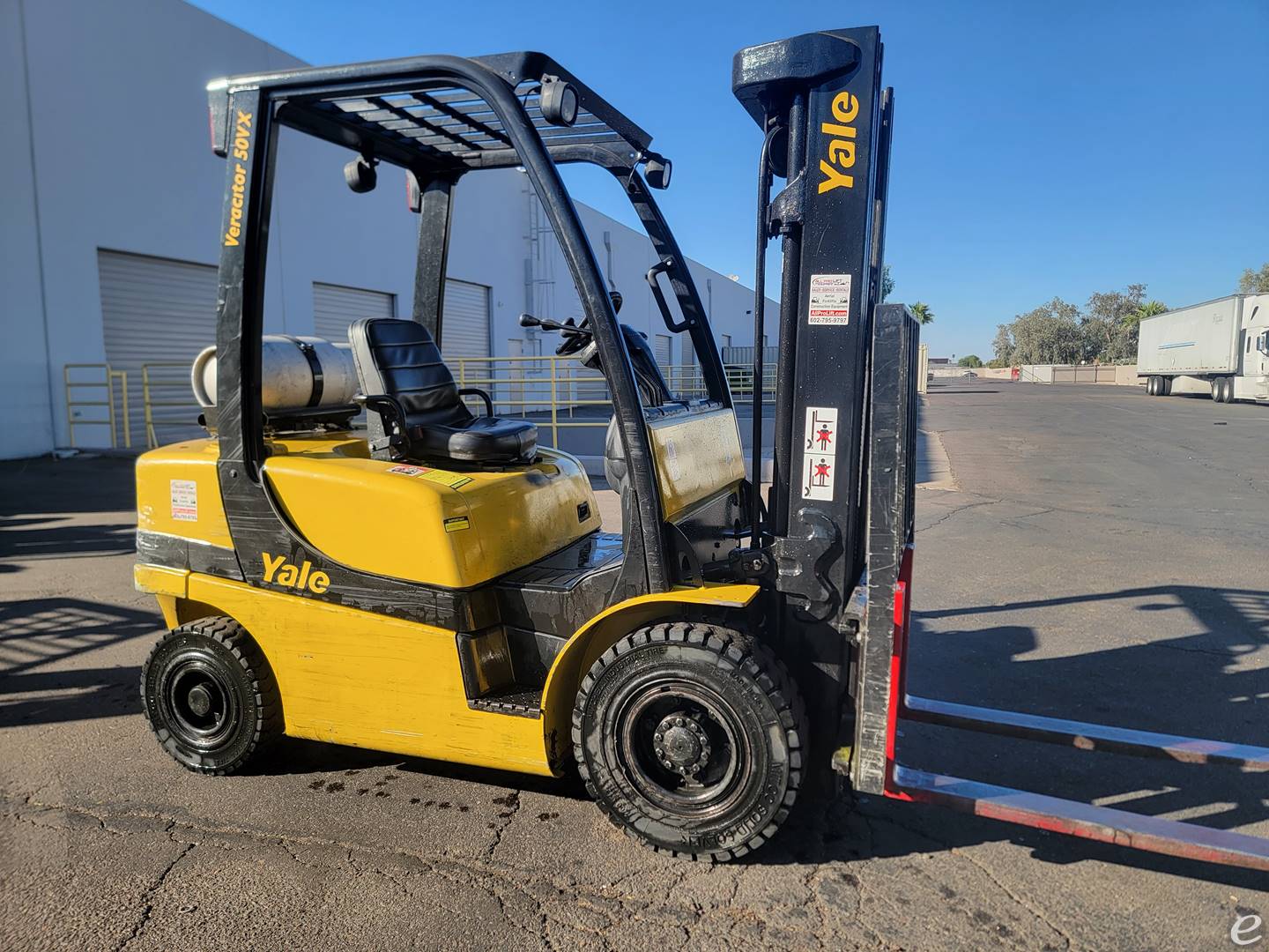 2014 Yale HLP050VX LP Gas Forklift