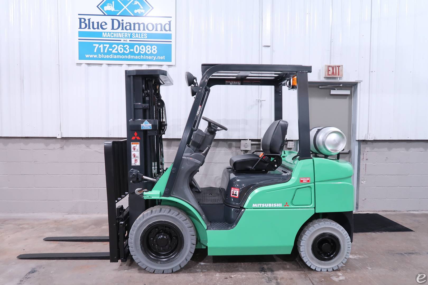 2012 Mitsubishi FG25N Dual Fuel Forklift - 123Forklift