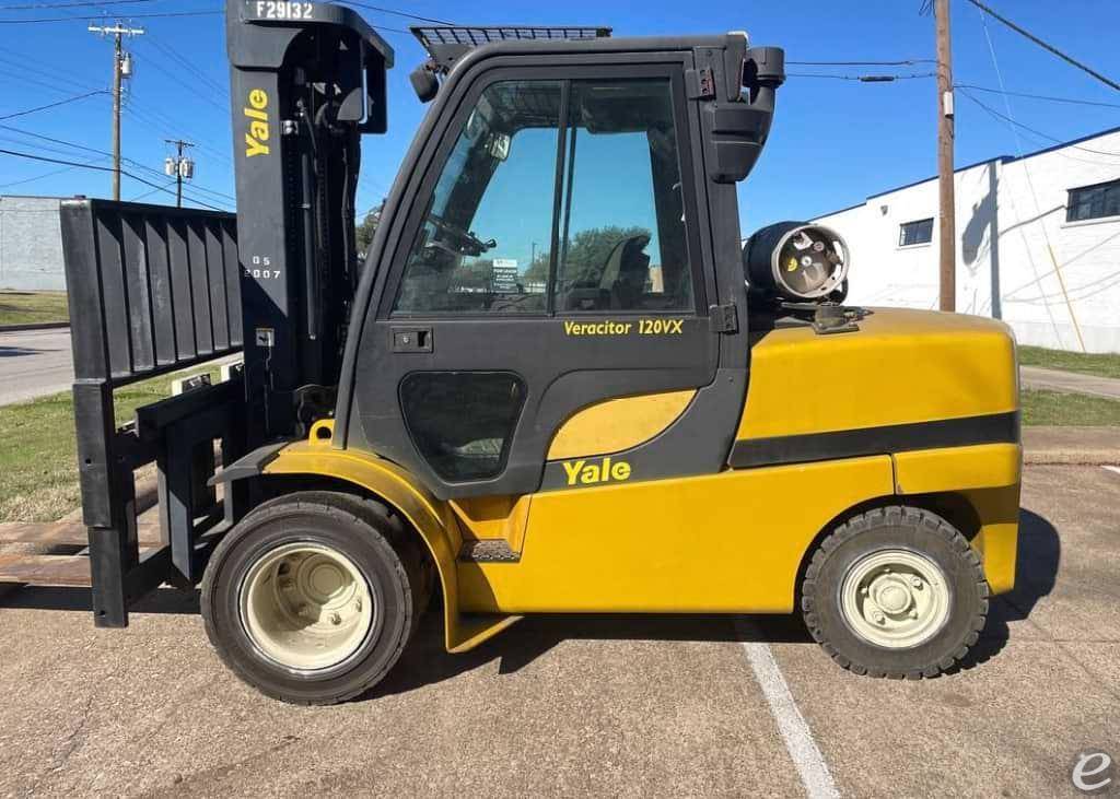 2007 Yale GLP120VX LP Gas Forklift - 123Forklift