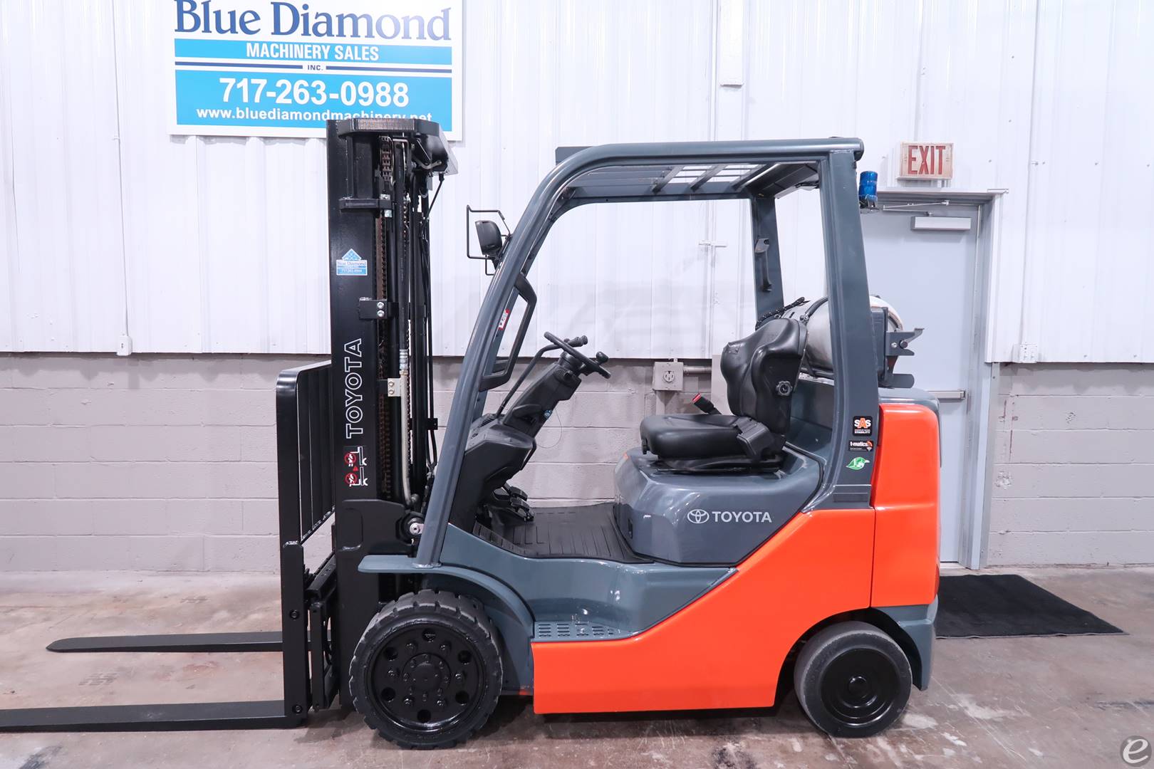 2018 Toyota 8FGCU25 LP Gas Forklift - 123Forklift