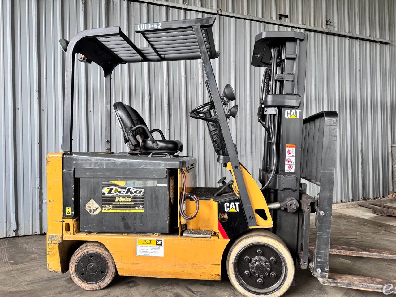 2009 Cat                                       E5500 Electric Forklift - 123Forklift
