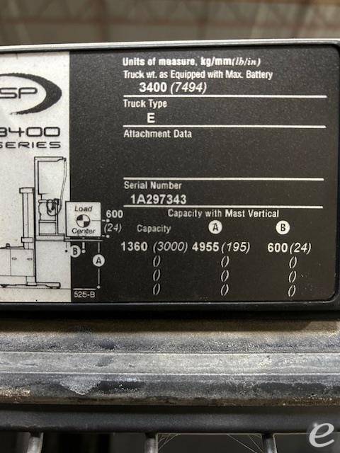 2005 Crown SP3410-30 Electric Order Picker - 123Forklift