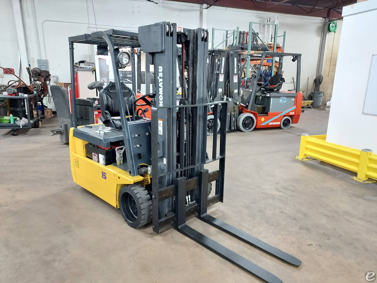 2008 Komatsu FB15M-3 Electric Forkl...