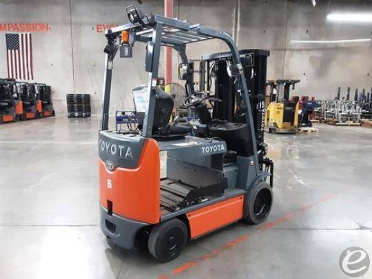2017 Toyota 8FBCHU25 Electric Forklift - 123Forklift