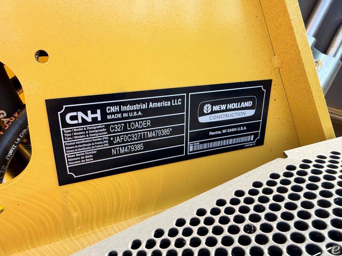 2026 New Holland C327