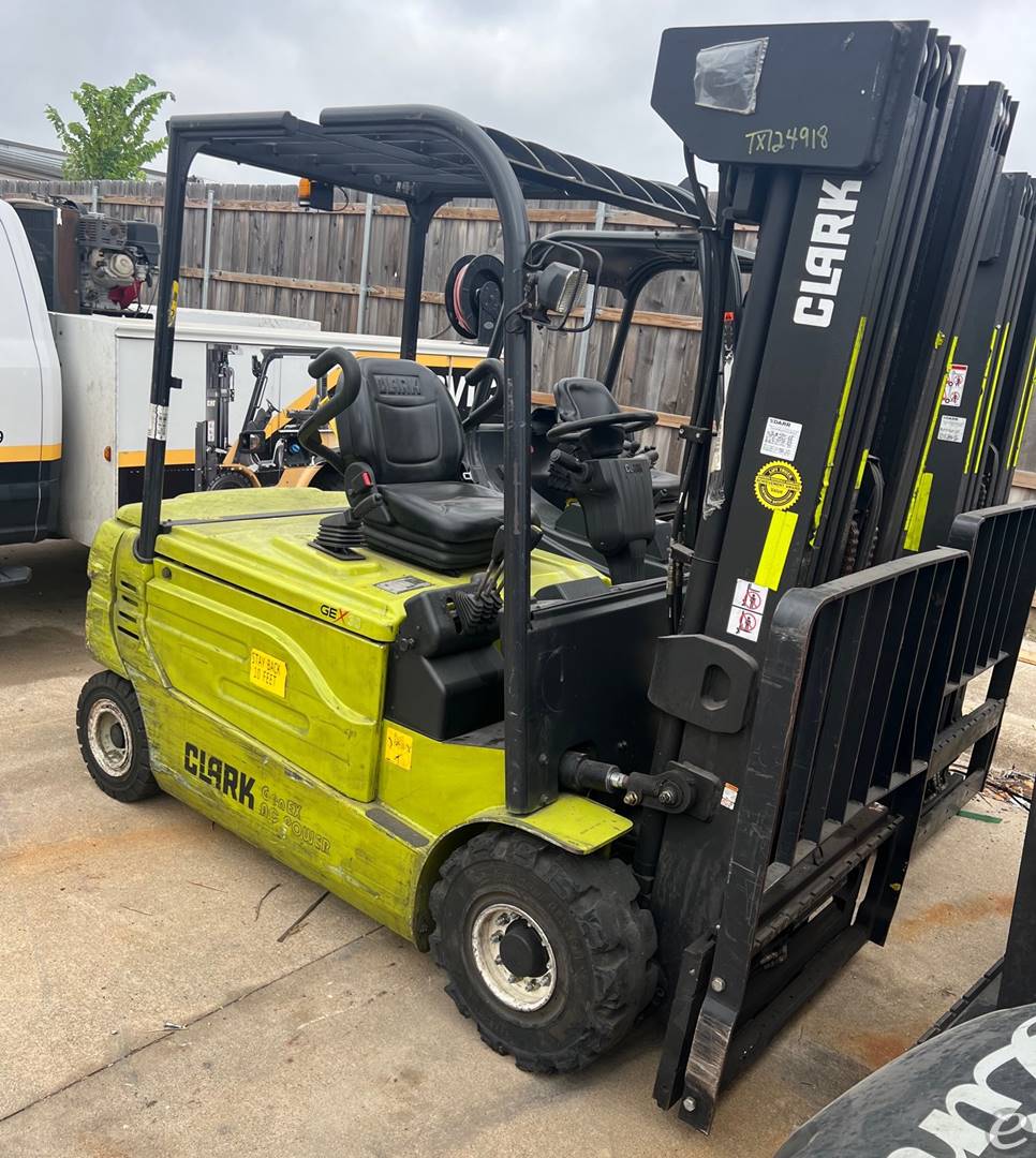 2012 Clark GEX30 Electric Forklift