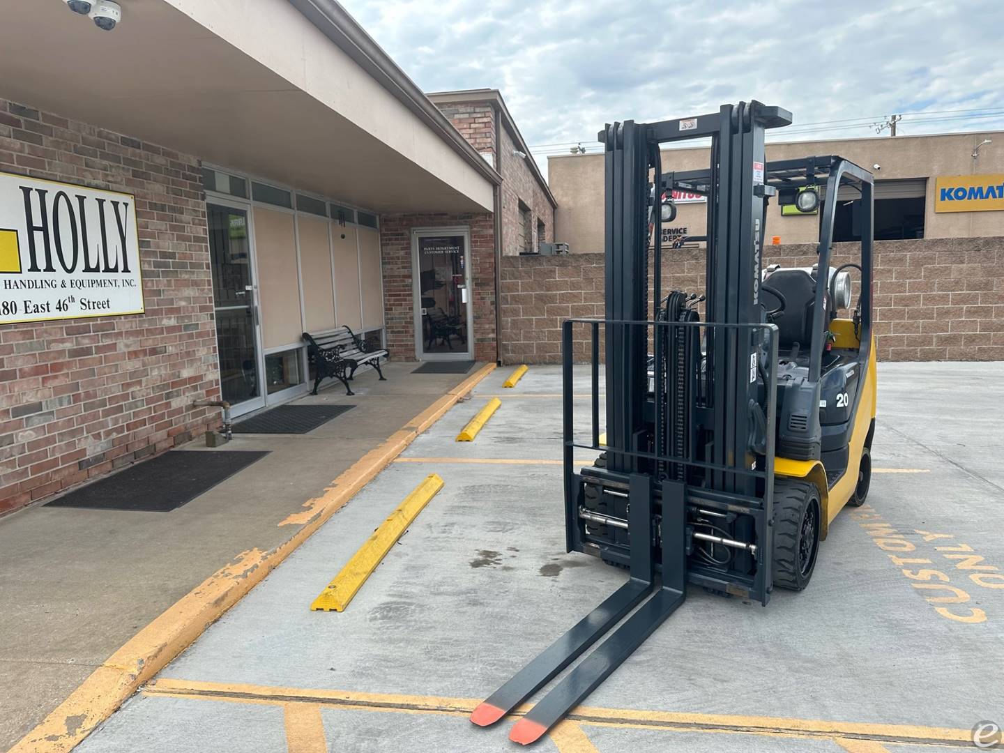2018 Komatsu FG20ST-16 LP Gas Forklift - 123Forklift