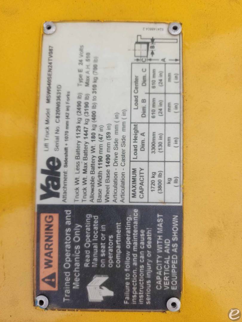 2012 Yale MSW040