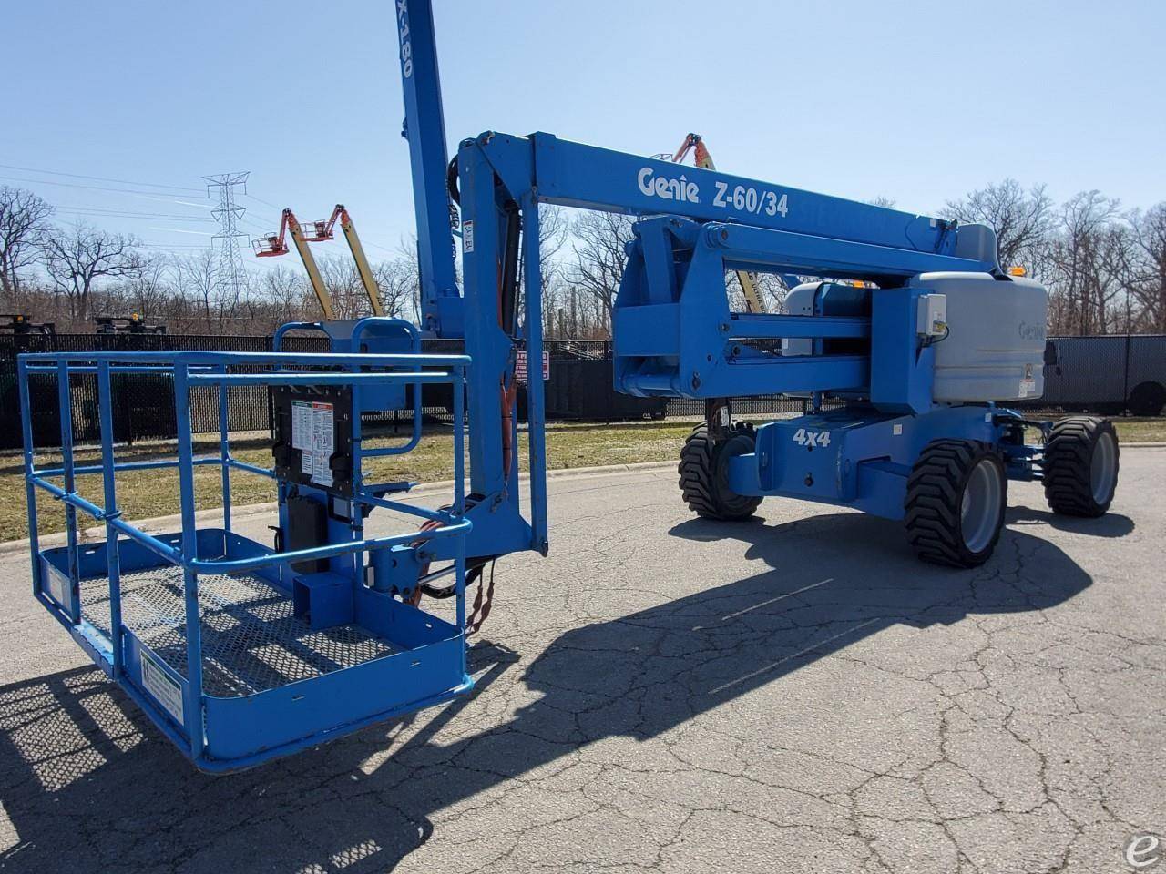 2011 Genie Z60/34 Diesel Boom Lift - 123Forklift