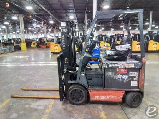 2017 Toyota 8FBCU25 Electric Forklift - 123Forklift