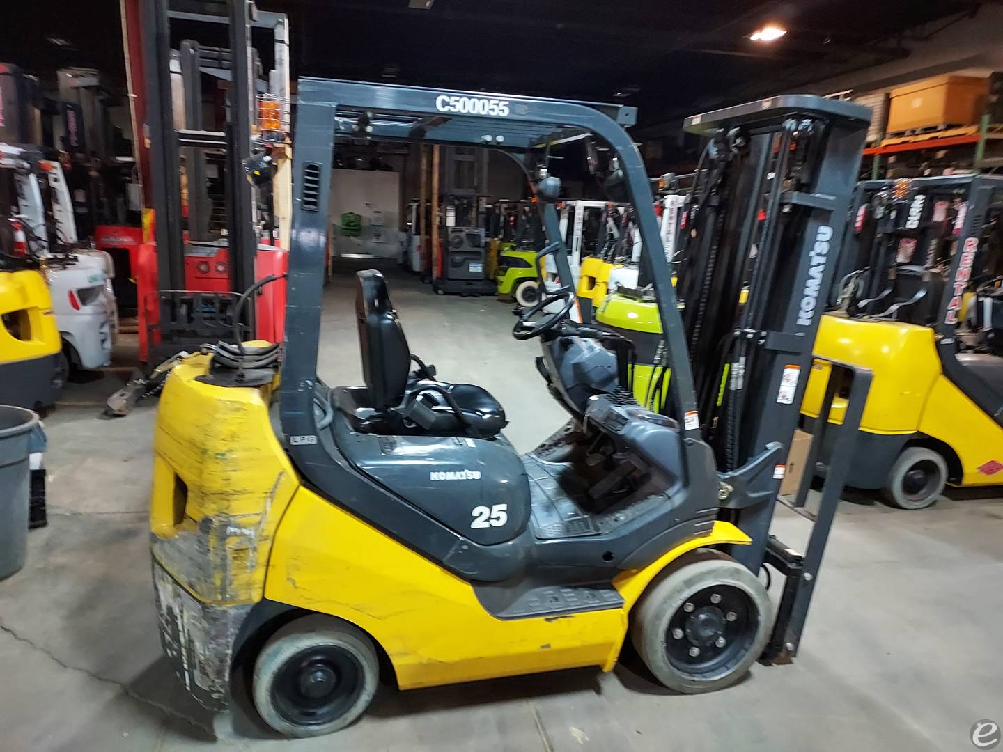 2014 Komatsu FG25ST-16 LP Gas Forklift - 123Forklift