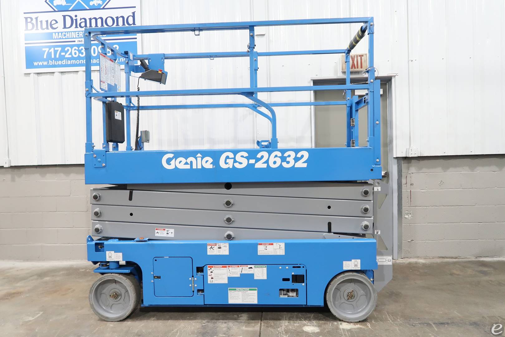 2015 Genie GS-2632 Electric Scissor Lift - 123Forklift