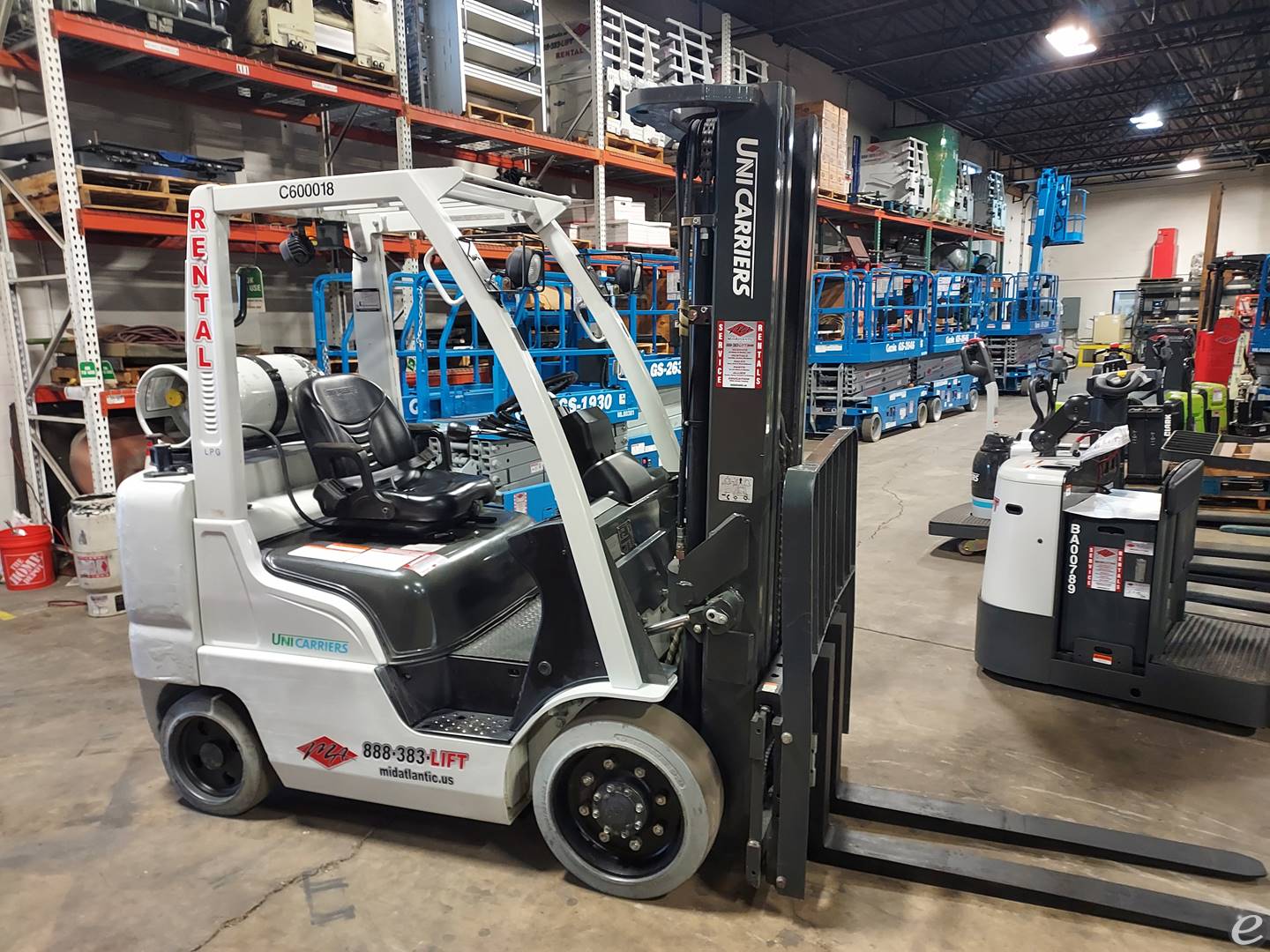 2015 Unicarriers CF60LP LP Gas Fork...