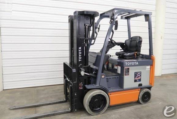 2017 Toyota 8FBCHU25 Electric Forklift - 123Forklift
