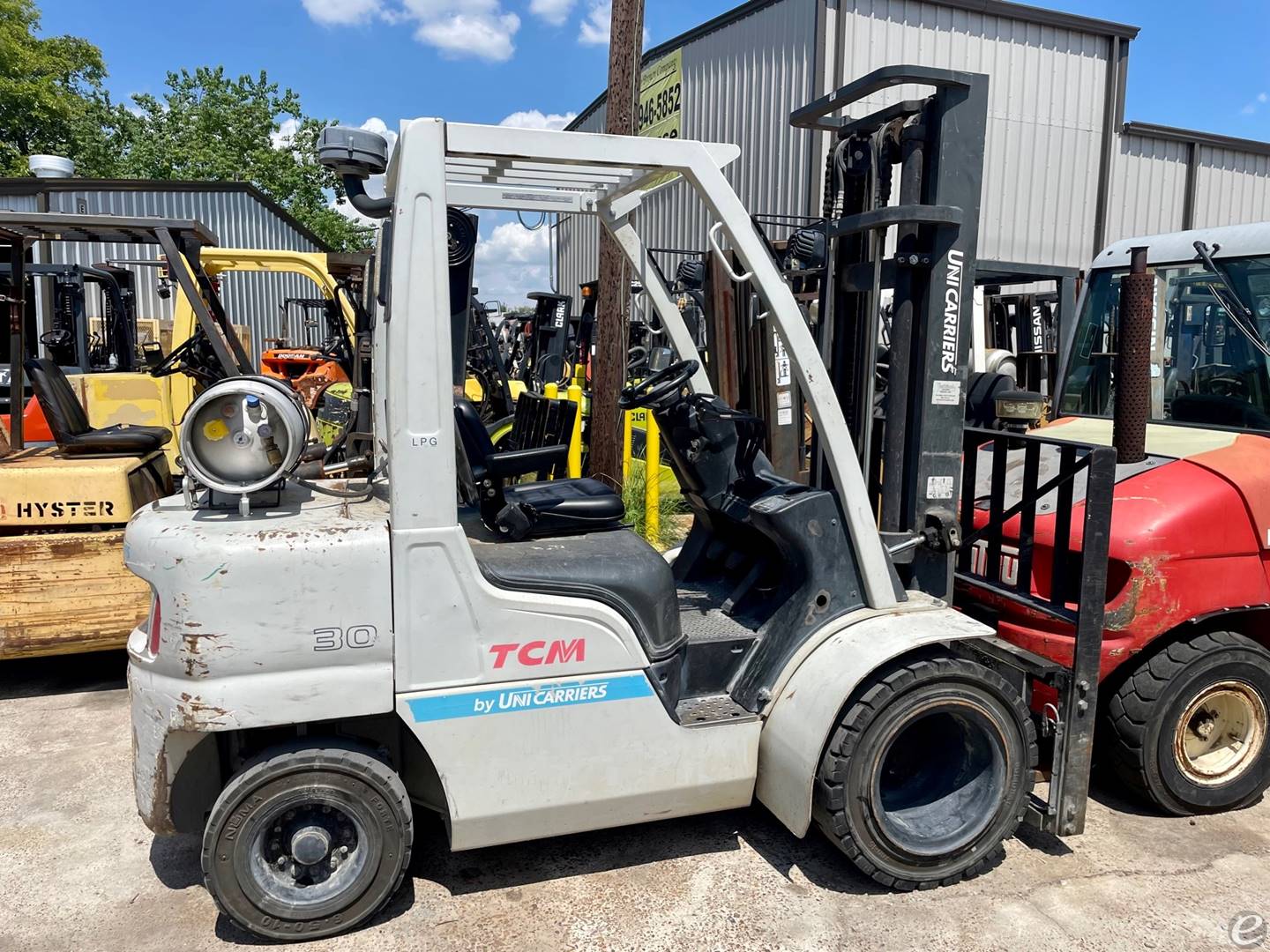 2015 Unicarriers PF60 LP Gas Forkli...
