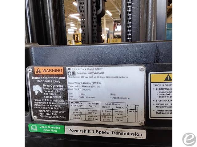 2017 Hyster S50FT