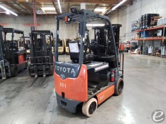 2018 Toyota 8FBCHU25 Electric Forklift - 123Forklift