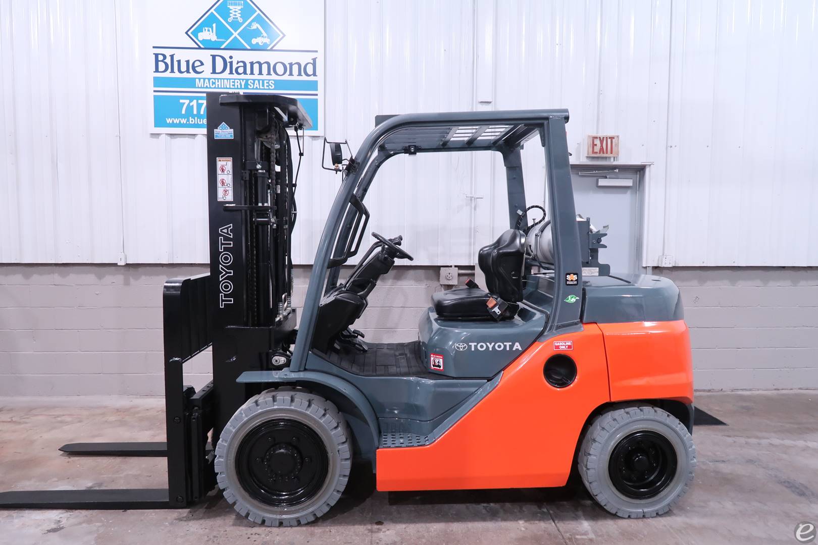 2015 Toyota 8FG35U Dual Fuel Forklift - 123Forklift