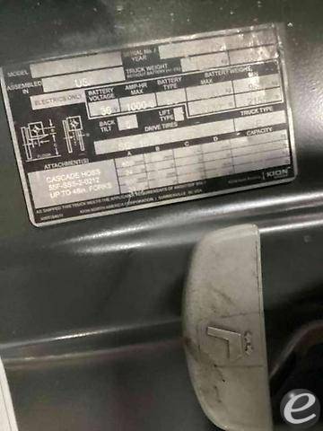 2021 Linde E18-346-20 Unavailable Forklift - 123Forklift