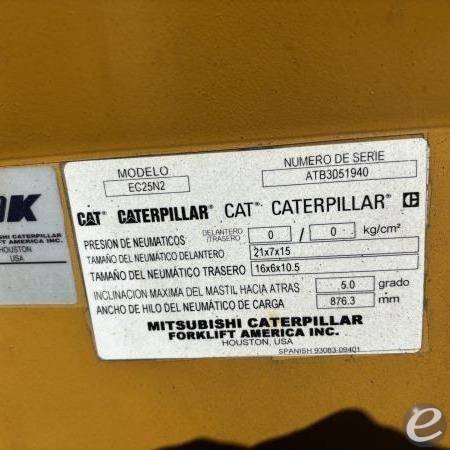 2018 Cat EC25N3