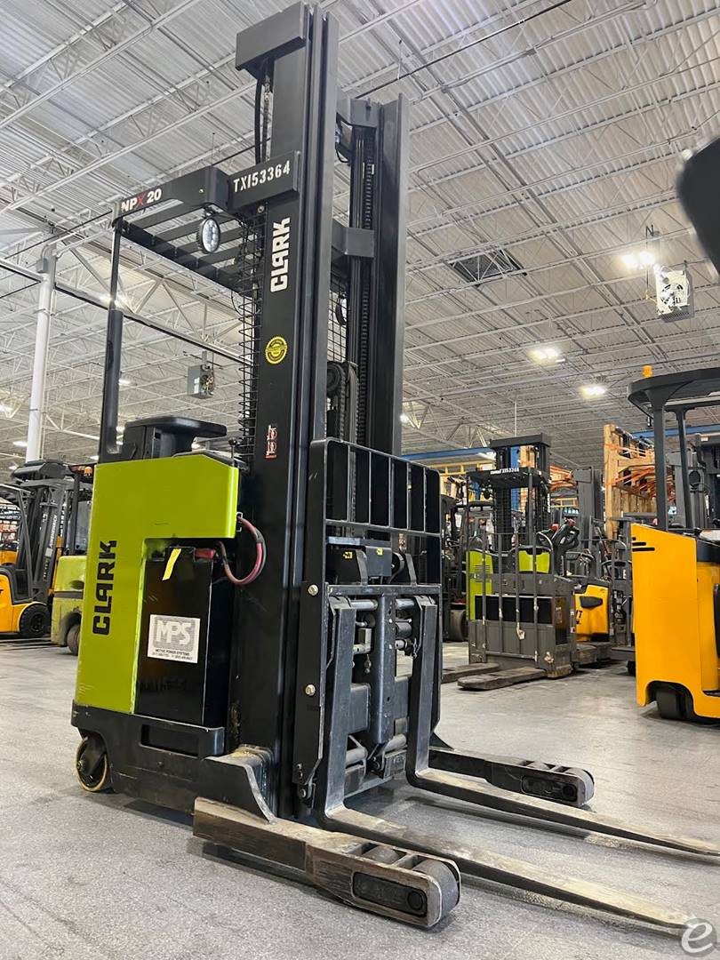 2010 Clark NPR20 Electric Reach Truck - 123Forklift