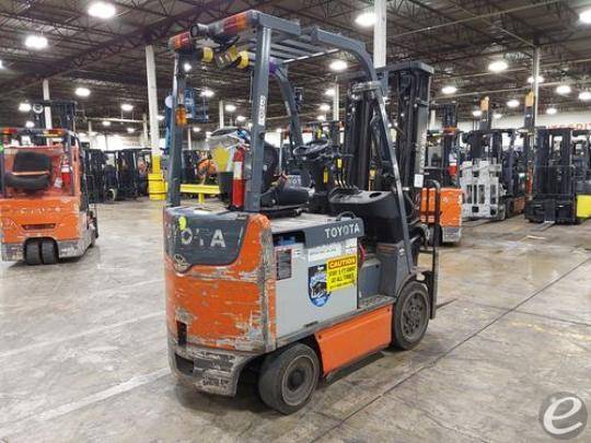 2015 Toyota 8FBCU25 Electric Forklift - 123Forklift