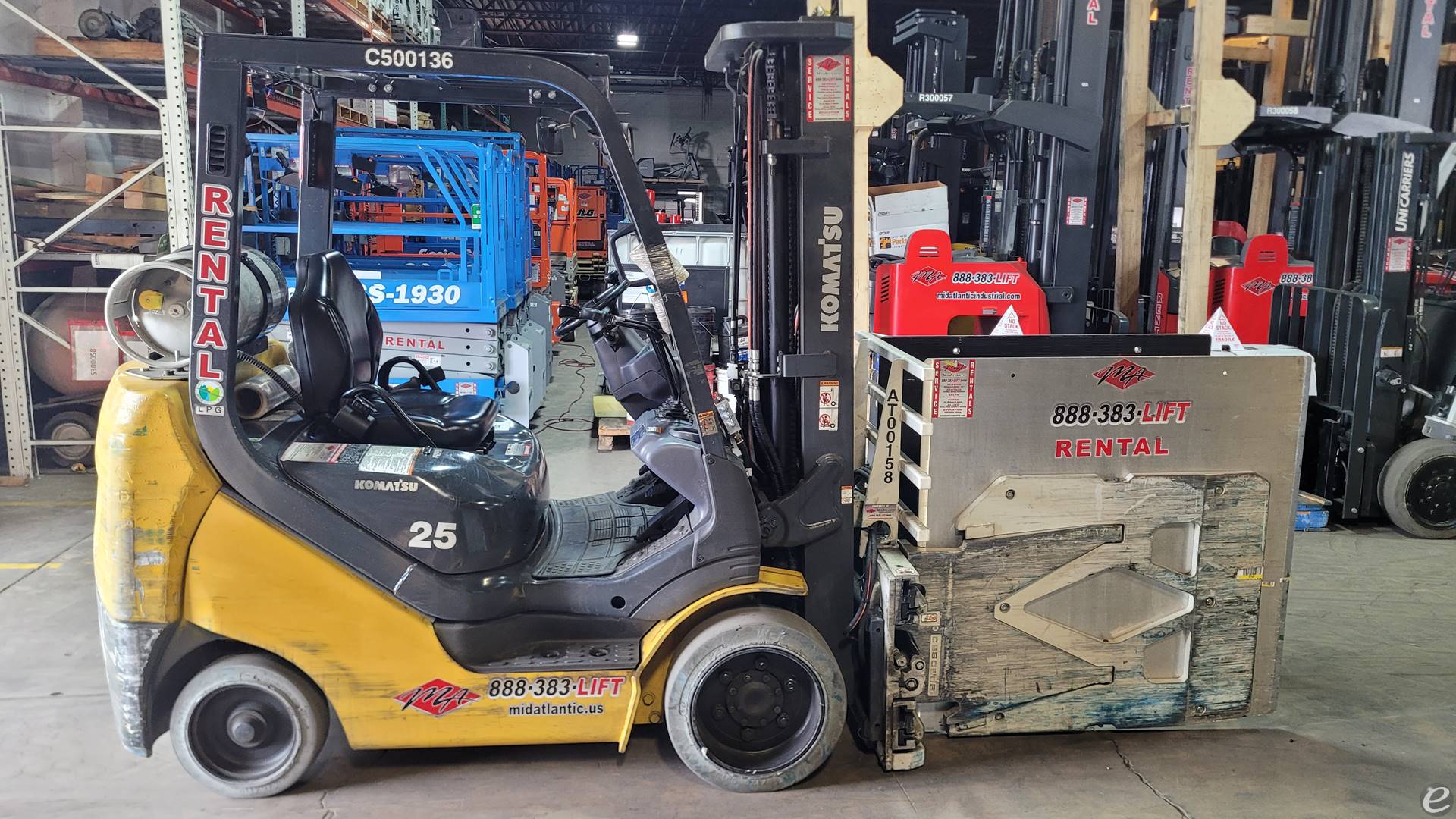 2015 Komatsu FG25ST-16 LP Gas Forklift - 123Forklift