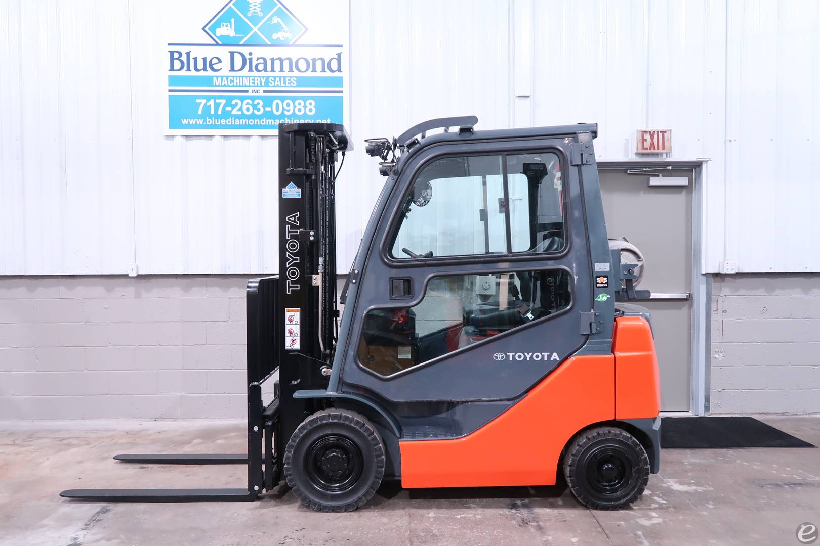 2014 Toyota 8FGU18 LP Gas Forklift - 123Forklift