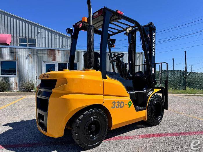 2018 Hyundai 33D-9 Diesel Forklift - 123Forklift