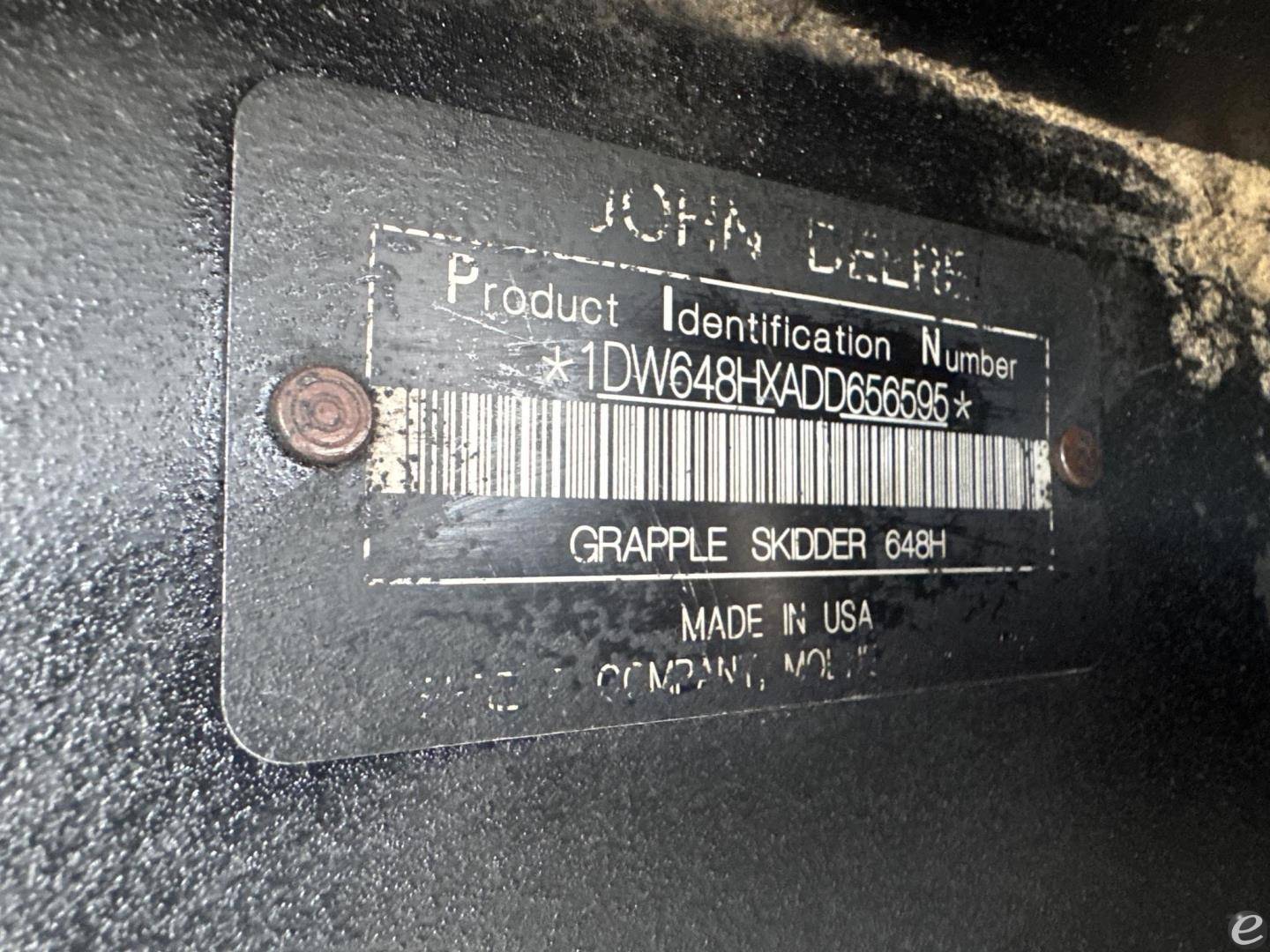 2014 John Deere 648H