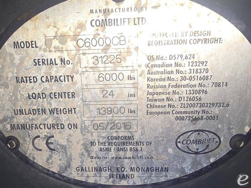 2017 Combilift CombiLift CB6000