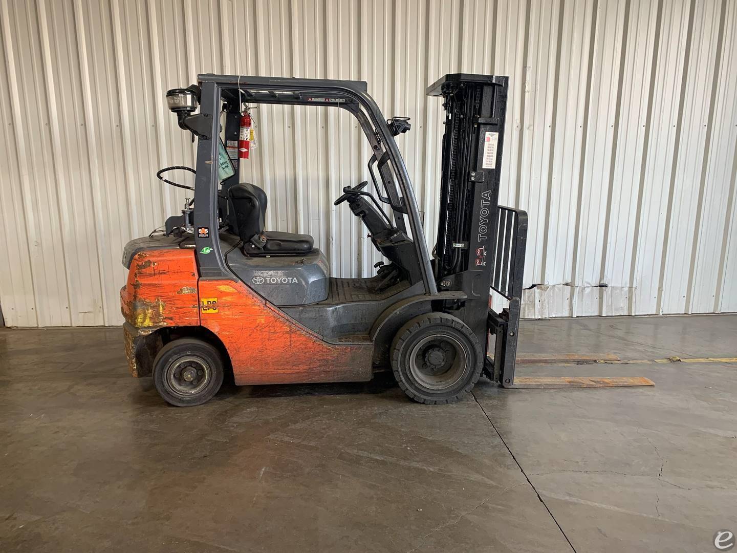 2018 Toyota 8FGU25 LP Gas Forklift