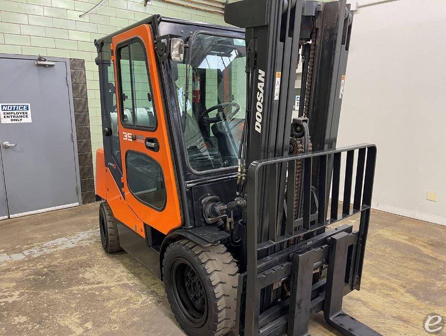 2016 Doosan G35C-5 LP Gas Forklift - 123Forklift