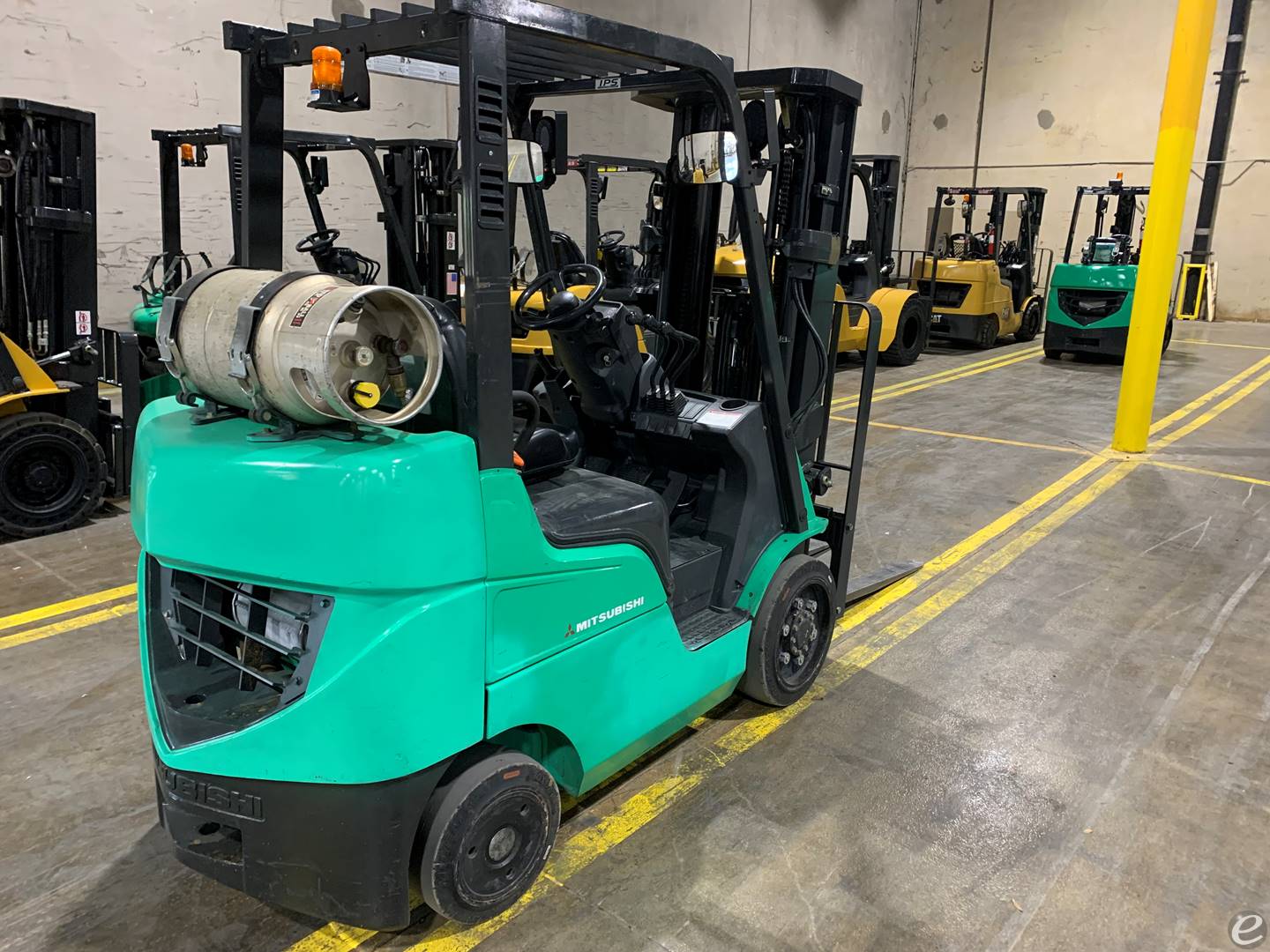 2016 Mitsubishi FGC25N4 LP Gas Forklift - 123Forklift