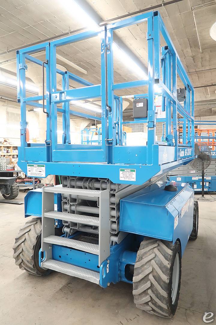 2007 Genie GS3268RT Diesel Scissor Lift - 123Forklift