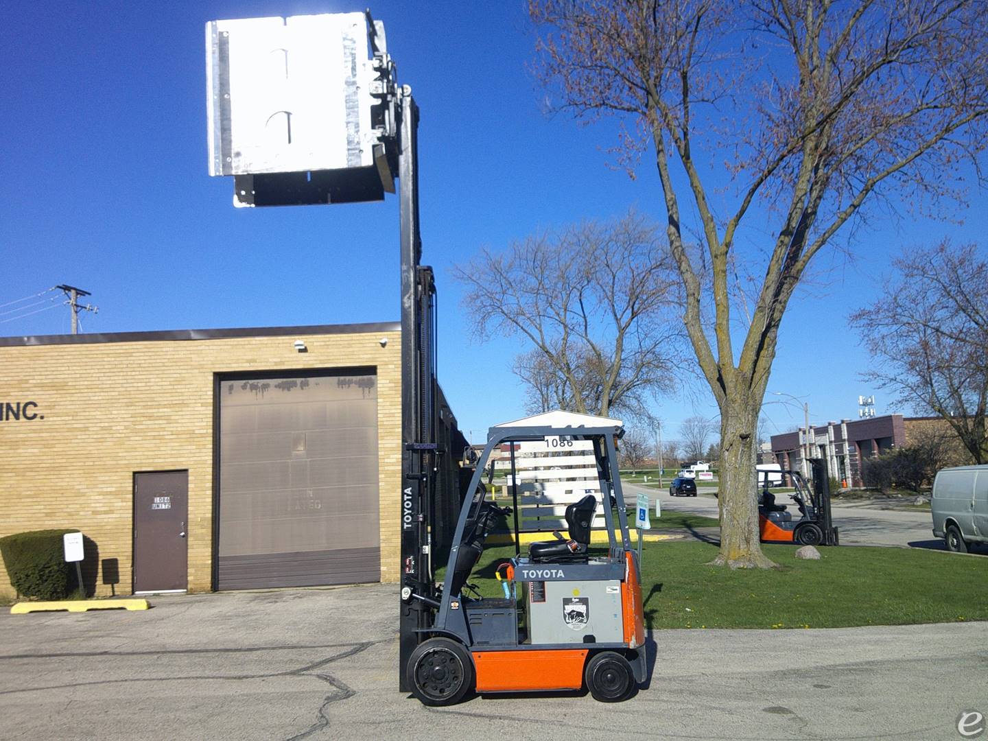2020 Toyota 8FBCHU25 Electric Forklift - 123Forklift