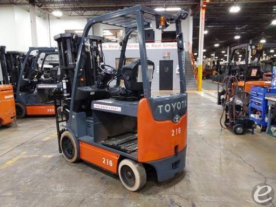 2017 Toyota 8FBCHU25 Electric Forklift - 123Forklift