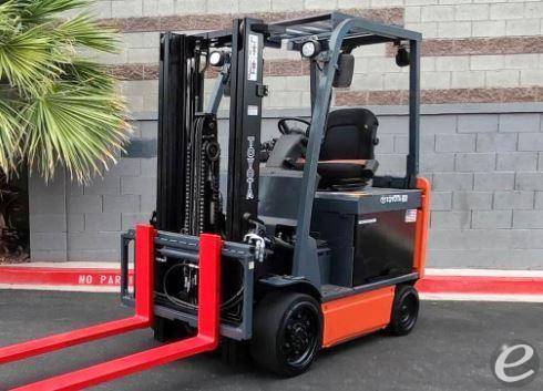 2011 Toyota 8FBCU30 Electric Forklift - 123Forklift