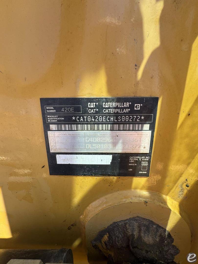 2010 Cat 420E