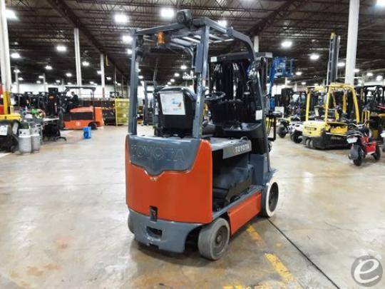 2017 Toyota 8FBCHU25 Electric Forklift - 123Forklift