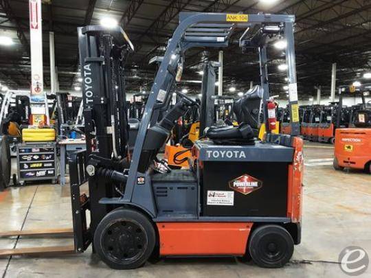 2020 Toyota 8FBCU25 Electric Forklift - 123Forklift