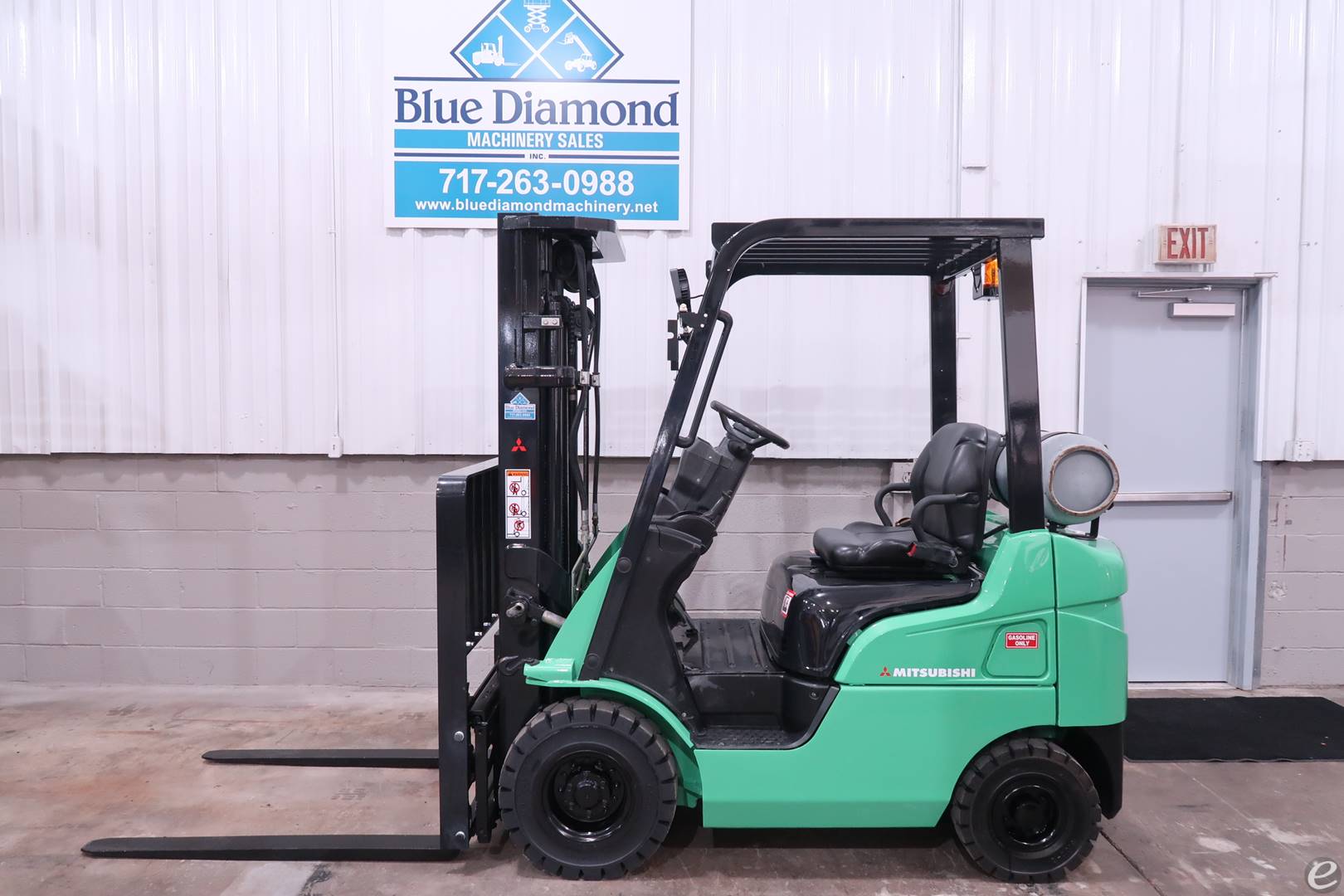 2012 Mitsubishi FG18N Dual Fuel Forklift - 123Forklift