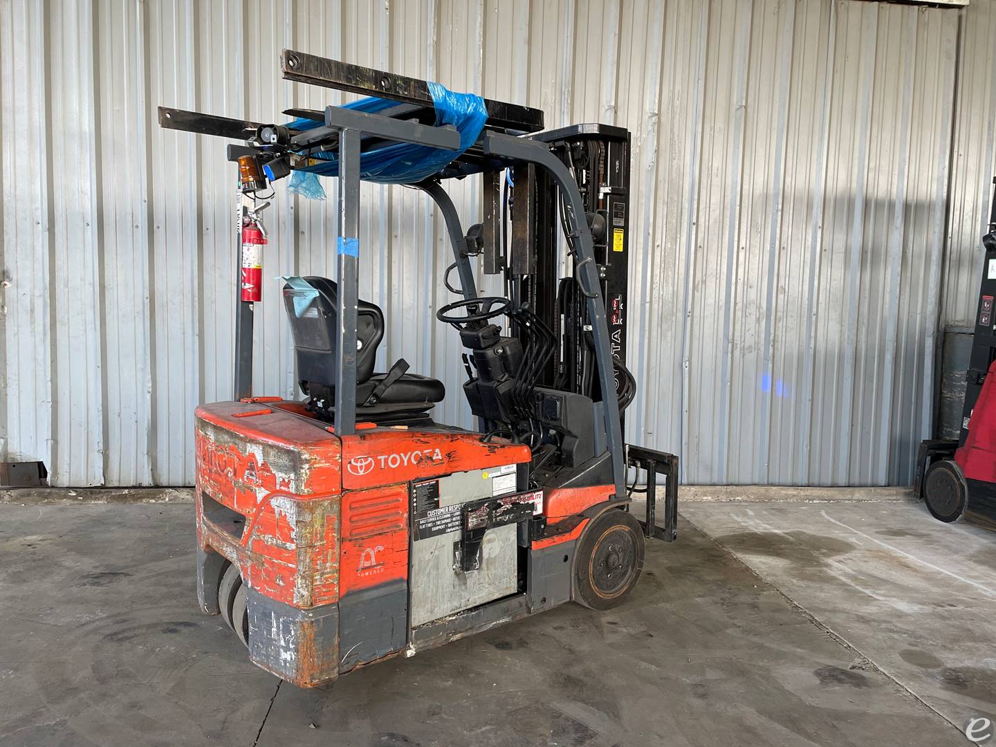 2017 Toyota 8FBCU25 Electric Forklift - 123Forklift