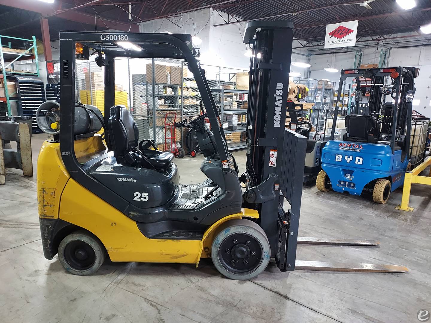 2016 Komatsu FG25ST-16 LP Gas Forklift - 123Forklift