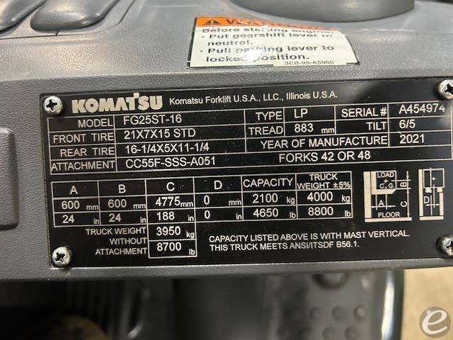 Komatsu FG25ST-16